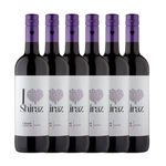 iHeart Shiraz Red Wine Case of 6 x 75cl Bottles