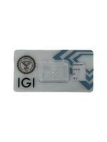 Loose IGI Certified Natural 0.32ct Round Brilliant H SI2 Diamond
