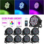120W RGB 36LED PAR Can Stage Light DMX Strobe Beam Wash DJ Disco Party Light