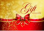 Christmas Gift Voucher Blank Beauty Salon Card Nail Massage x25 A6 + Envelopes