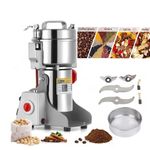 Electric Grain Grinder Cereal Mill Flour Powder High Speed Machine 800g