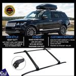 FOR RANGE ROVER L405 BLACK ROOF RAILS CROSS BARS KIT OEM STYLE 2013+ NEW VOGUE