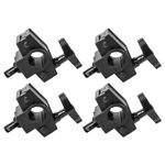 4 x ADJ Mini O-Clamp for 20mm Truss