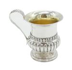 Victorian Sterling Silver Fluted Christening Mug Antique 1859 London