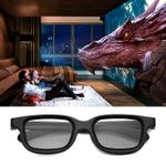 2/4/8pcs Passive Polarised Polarized 3D Glasses LG 3D TV Movie DVD Home Cinema 