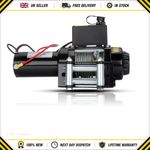 1000W 3000LB Electric Winch 12V Wired Wireless Remote ATV UTV Boat Heavy Duty