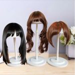 Wig Stand 25-48cm Adjustable Organizer Stands for Travel Multiple Wigs