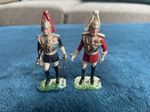 1953 Graham Farish Gammage Gold stick &Silver stick Coronation 54mm toy cavalry 