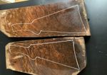 Gun stock blanks Turkish walnut gunstock blanks Shotgun restocking blanks Pair
