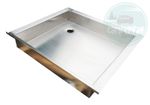 STAINLESS STEEL CAMPERVAN SHOWER TRAY - UNIVERSAL & THETFORD COMPATIBLE