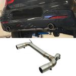 EXHAUST BACK BOX DELETE STAINLESS PIPE FOR BMW 1 SERIES M140i F20 F21 2016-2019