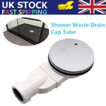 115mm Shower Drain Chrome Plated ABS Bathroom Shower Tray Waste Floor Drain New