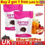 Lulutox Detox Tea All-Natural Supports Healthy Weight Helps Reduce Bloating UK//