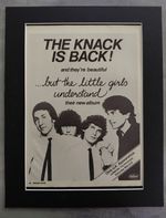 The Knack But The Little Girls Understand Promo Original Advert Mounted 14x11"
