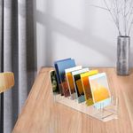 Card Display Rack Postcard Holder 12 Tier Compact Elegant Easy to Install