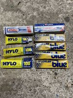 9 TUBES OF HYLOMAR AND HYLOSIL