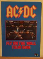 AC/DC 1986 'Fly On The Wall' European Tour Programme