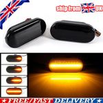 2pcs Dynamic LED Side Repeater Indicator Light For Seat Ibiza 6L Cordoba Leon 1M