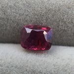 1.08 ct Natural Pinkish Red Ruby | Cushion | AGCL Certified