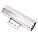 Guiro Shaker Versatile Stainless Steel Shell Metal Guiro Instrument 32x10cm For