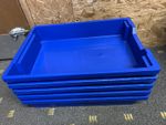 5 x Blue Gratnells Shallow Education Storage Tray 312 x 427 x 75mm