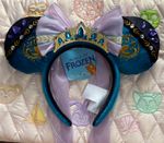 Authentic Hong Kong Disneyland Frozen Princess Anna Ribbon Headband New