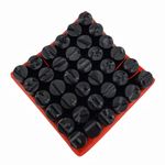 36 PCS Number Letter Stamp Set for DIY Carving Embossing on Metal Wood Leather