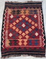 Vintage Traditional Handmade Beautiful Turkishi Kilim Floor Rug Carpet 84x73 cm