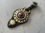 A RARE ANTIQUE MAKER’S HORSE BRASS, J.WILLIAMS & SON PENTREVOELAS. 