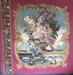 Bouquet De Fleurs Quilt Panel By Rose & Hubble 100% Cotton 24 3/4” x 44 1/2”.