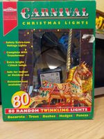 Vintage NOMA Carnival Christmas Lights 80 Twinkling Lights Boxed
