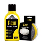 T-Cut Scratch Remover Color Fast Paint Restorer - Yellow - 500ml + Applicator