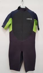 C-Skins Mens Shorti wetsuit Element 3:2. Black Green. Size 4XL Unworn with tags.
