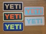 Yeti Sticker, Set of 5