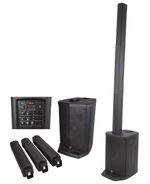 350W Column Array PA System with Bluetooth, Mic Inputs & 8" Subwoofer