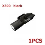 Tactical X300U Flashlight 500LM Pistol Torch Airsoft Helmet Weapon Light - UK