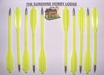 Pistol Crossbow Bolts SET OF 30, Steel Tipped Nylon Shafts For 50 / 80lb Bows UK