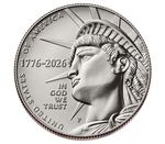 USA 2026 Semiquincentennial Enduring Liberty $ Half Dollar 50 Cent BUNC D Coin