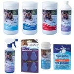 Aqua Sparkle Range Hot Tub Chemicals Disinfectant Sanitisers Balancers Cleaners