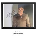 Michael C. Hall Hand Signed Dexter Autograph 10x8 Photo + PSA QO and COA