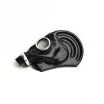 New Rubber Fetish Gas Mask Black
