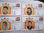 Elvis Presley- Elvis Lives! 4x First Day Cover 58th Birth Anniversary 8 Jan 1993