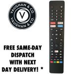 RM-C3250 Replacement Remote for JVC Android Smart TV Netflix Freeview Play