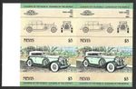 Nevis $3 Automobiles, Pierce Arrow, Vintage Cars, MNH Imperf Block #M2251