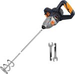 MAXXT 1400W Paint Mixer 2-Speed Gear M14 140mm Cement Mixing Paddle + 2 Wrenches