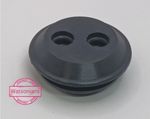 Fuel Tank Grommet Seal 2 hole 20mm Strimmer, Hedge Trimmer, chainsaw etc 