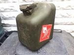 5L Metal Jerry Can, Swedish Army, Used, Appears Good Condition