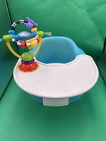 Bumbo Blue Baby Seat with Detachable Tray And Toy Floor Seat Booster