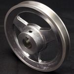 Aluminium V Pulley 1 Groove A / SPA Section 6.1/2" - 10.0" / 160mm - 250mm