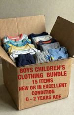 Baby & Toddler Boys’ Clothing Bundle 15 Items Ages 0-2 Years Excellent Condition
